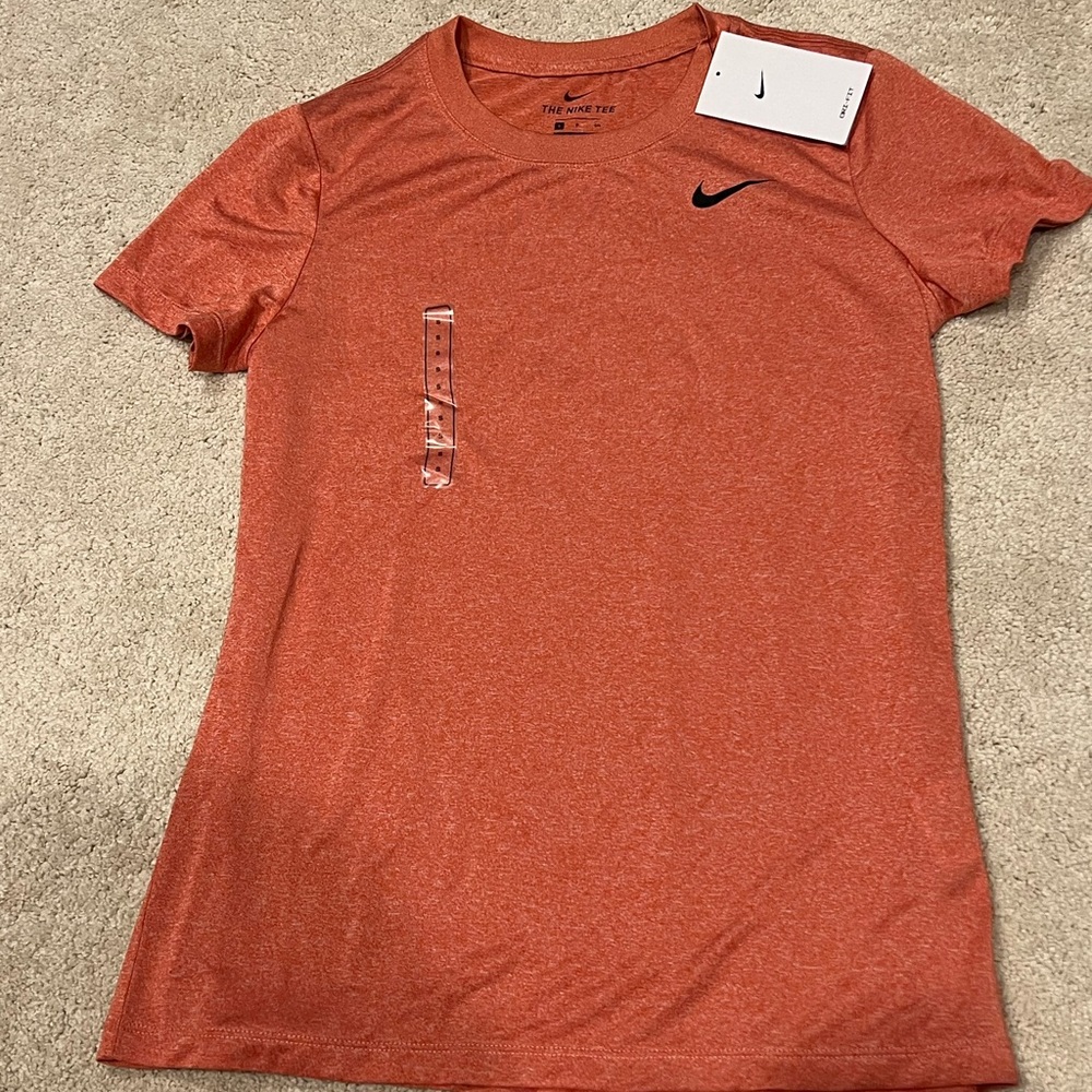 Nike salmon colored tee women